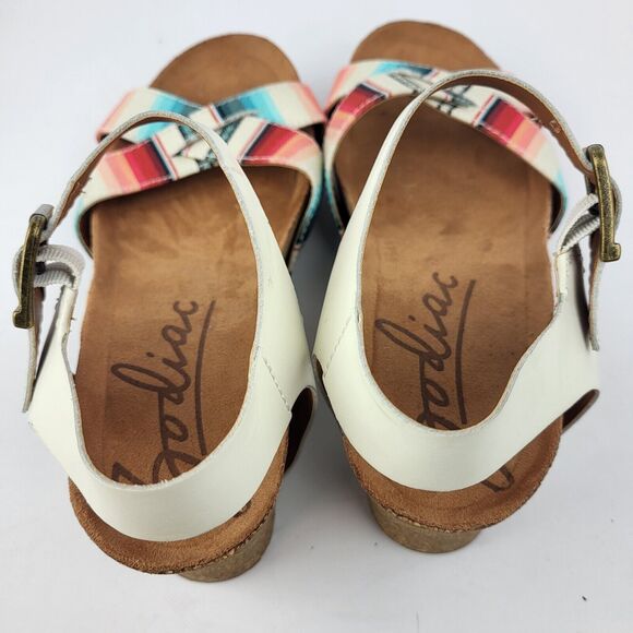 Zodiac Mabel Cork Ankle Strap Wedge Sandals - Picture 13 of 16